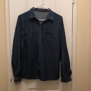 Denim flannel- The Limited